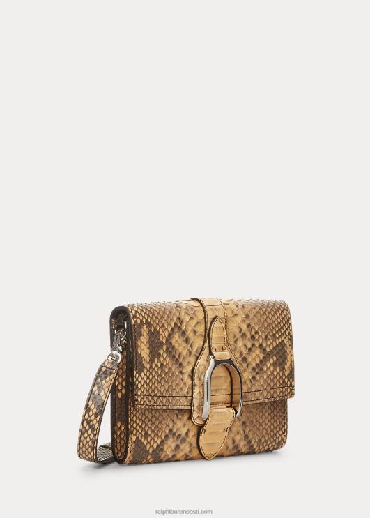 Ralph Lauren naised python welington crossbody rahakott PR0V5289 rl tan