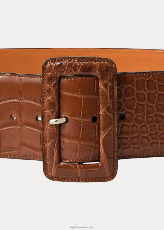 Ralph Lauren naised kraavi-pandlaga alligaatorivöö PR0V5478 kallis