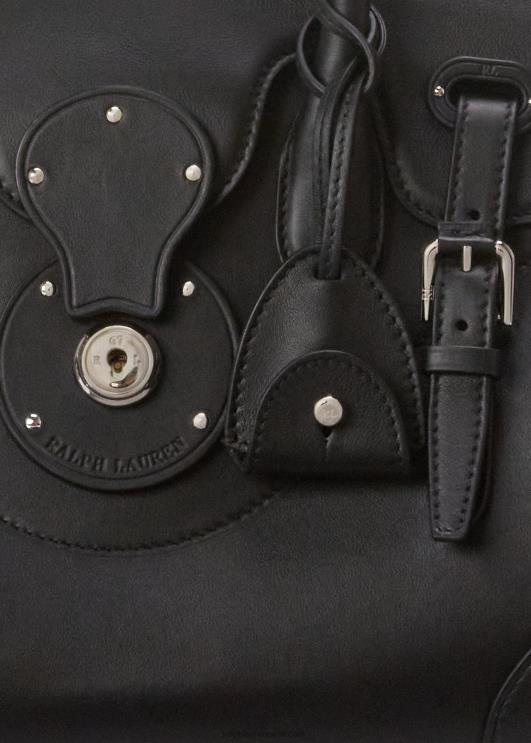 Ralph Lauren naised nappa nahk pehme ricky 27 PR0V5323 must