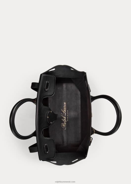 Ralph Lauren naised vasikanahk hele ricky 33 PR0V5318 must