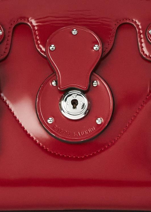 Ralph Lauren naised vasikanahk pehme rikkis 18 PR0V5328 sügav punane