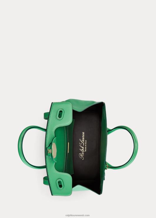 Ralph Lauren naised vasikanahk pehme rikkis 33 PR0V5307 piparmünt