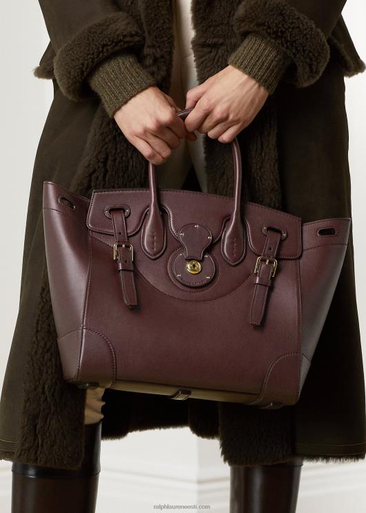 Ralph Lauren naised vasikanahk pehme rikkis 33 PR0V5309 bordeaux