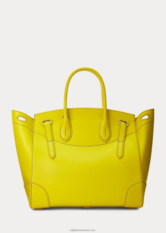 Ralph Lauren naised vasikanahk pehme rikkis 33 PR0V5310 kanaari kollane