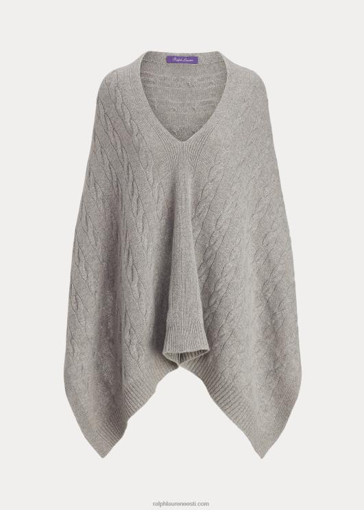 Ralph Lauren naised kaabel kašmiirist pontšo sall PR0V5594 hall