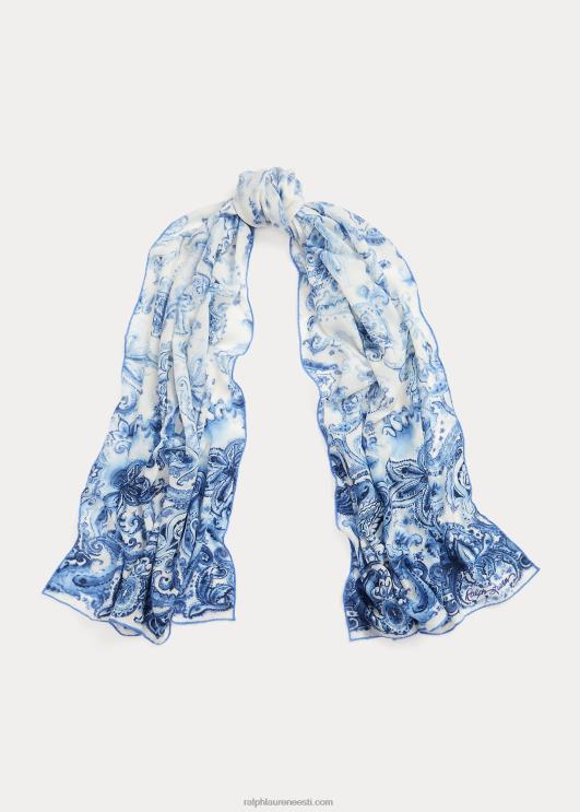 Ralph Lauren naised paisley pashmina sall PR0V5479