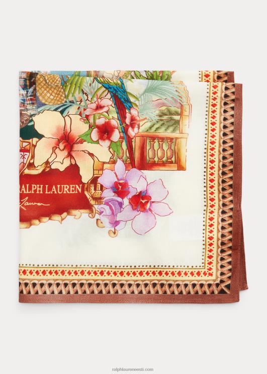 Ralph Lauren naised polo karu puuvillane sall PR0V5551 mitu