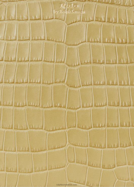 Ralph Lauren naised reljeefne nahast ümbriku sidur PR0V5238 liiv