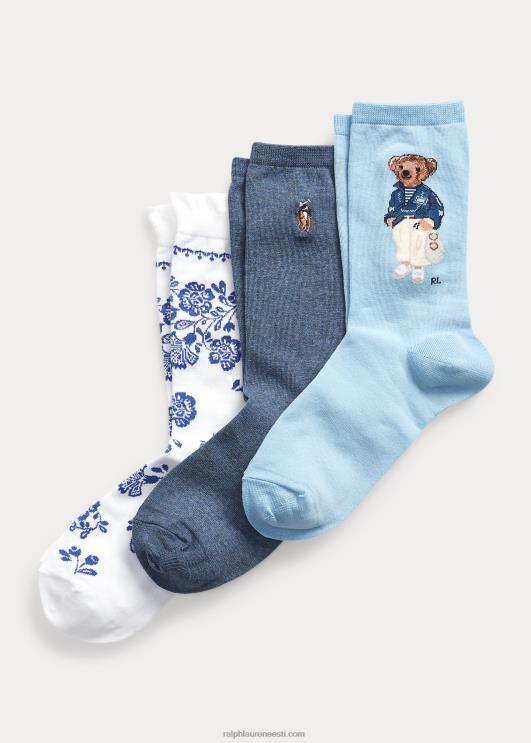 Ralph Lauren naised polo karu sokkide kinkekarp PR0V5515 erinevat värvi pakend