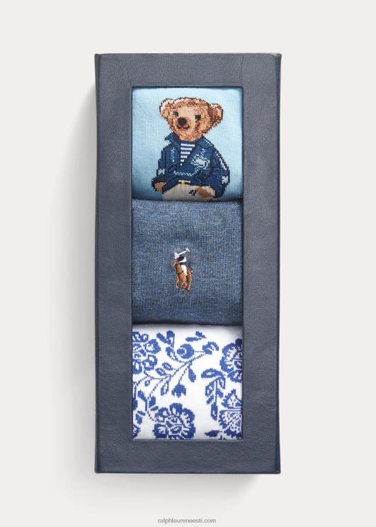 Ralph Lauren naised polo karu sokkide kinkekarp PR0V5515 erinevat värvi pakend