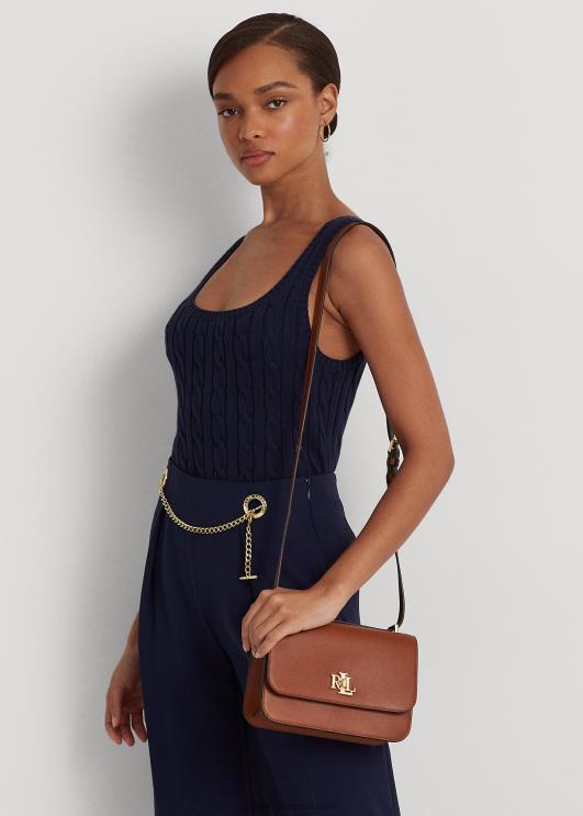 Ralph Lauren naised nahast keskmine sophee kott PR0V5376 tan