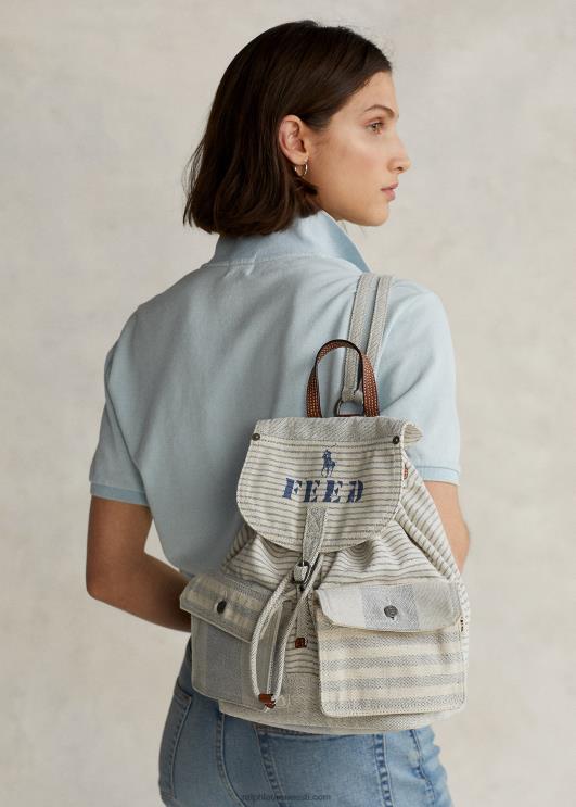 Ralph Lauren naised polo x feed seljakott PR0V2657 sinine multi