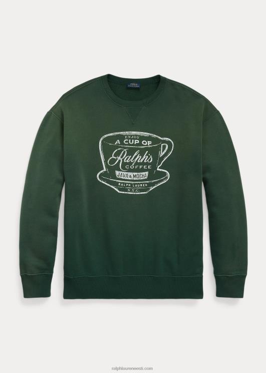 Ralph Lauren unisex Crewneck dressipluus PR0V449 roheline