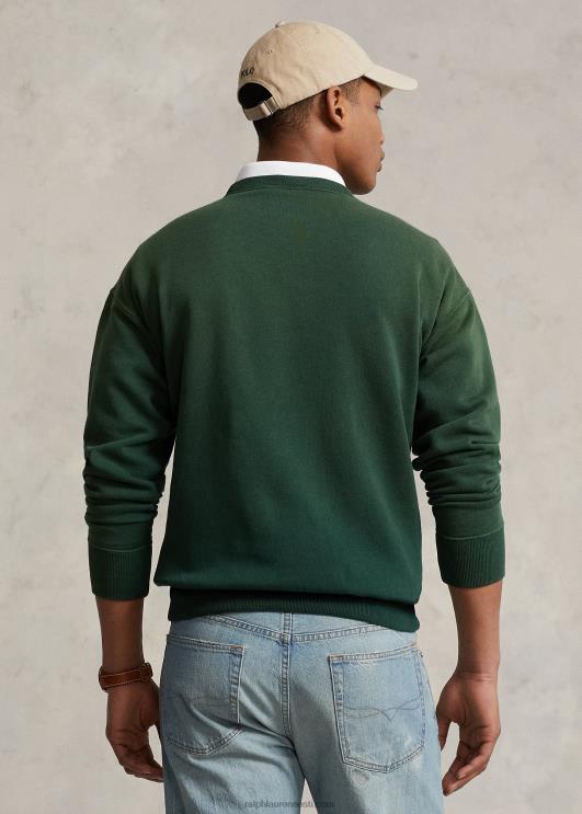 Ralph Lauren unisex Crewneck dressipluus PR0V449 roheline