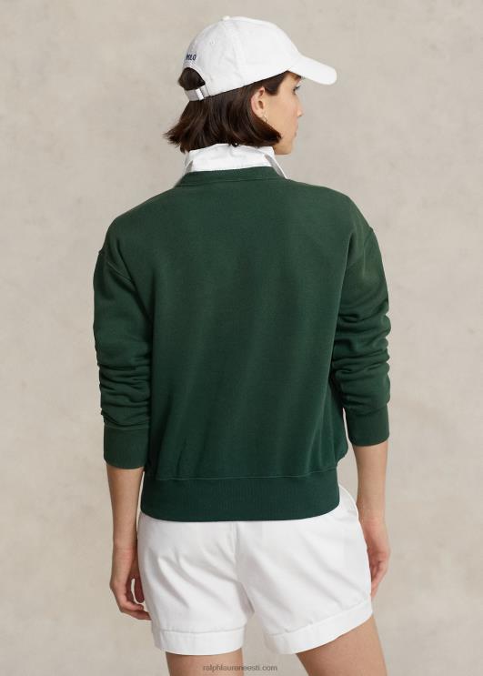 Ralph Lauren unisex Crewneck dressipluus PR0V449 roheline