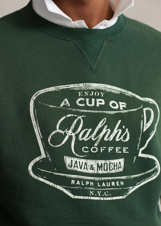 Ralph Lauren unisex Crewneck dressipluus PR0V449 roheline