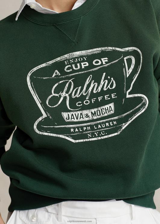 Ralph Lauren unisex Crewneck dressipluus PR0V449 roheline