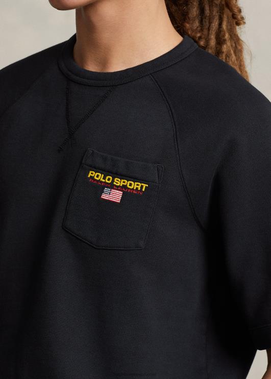 Ralph Lauren unisex polo sport lühikeste varrukatega dressipluus PR0V3420 must