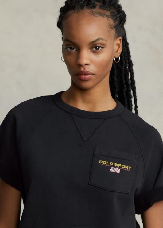 Ralph Lauren unisex polo sport lühikeste varrukatega dressipluus PR0V3420 must