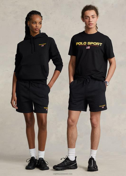 Ralph Lauren unisex 6-tolline polo sportfliis lühike PR0V3417 must