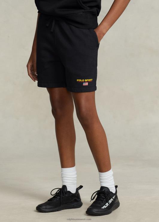 Ralph Lauren unisex 6-tolline polo sportfliis lühike PR0V3417 must