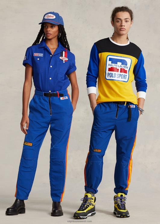 Ralph Lauren unisex polo sport bmx püksid PR0V146 safiir täht multi