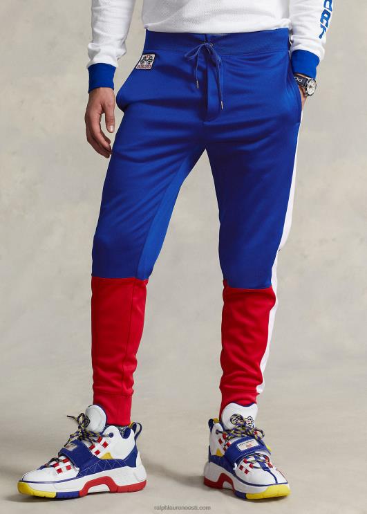 Ralph Lauren unisex polo sport fliisist jooksupüksid PR0V3418 safiir täht multi