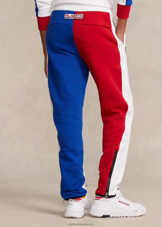 Ralph Lauren unisex polo sport värviblokiga fliispüksid PR0V126 safiir täht multi