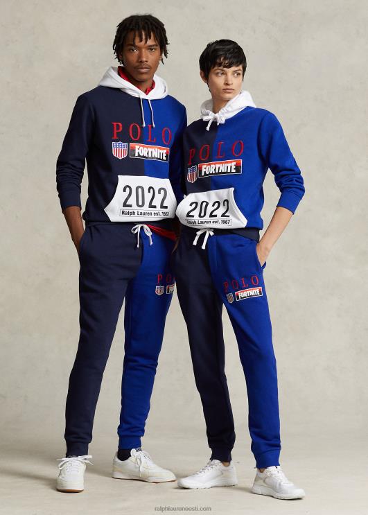 unisex polo ralph lauren x fortnite jooksupüksid PR0V948 kruiisilaevastiku multi
