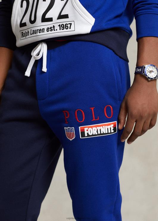 unisex polo ralph lauren x fortnite jooksupüksid PR0V948 kruiisilaevastiku multi
