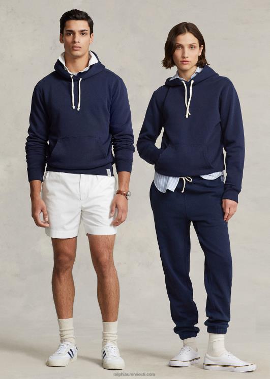 Ralph Lauren unisex fliisist kapuuts PR0V3405 kruiisilaevastik