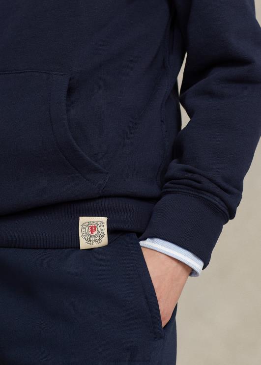 Ralph Lauren unisex fliisist kapuuts PR0V3405 kruiisilaevastik