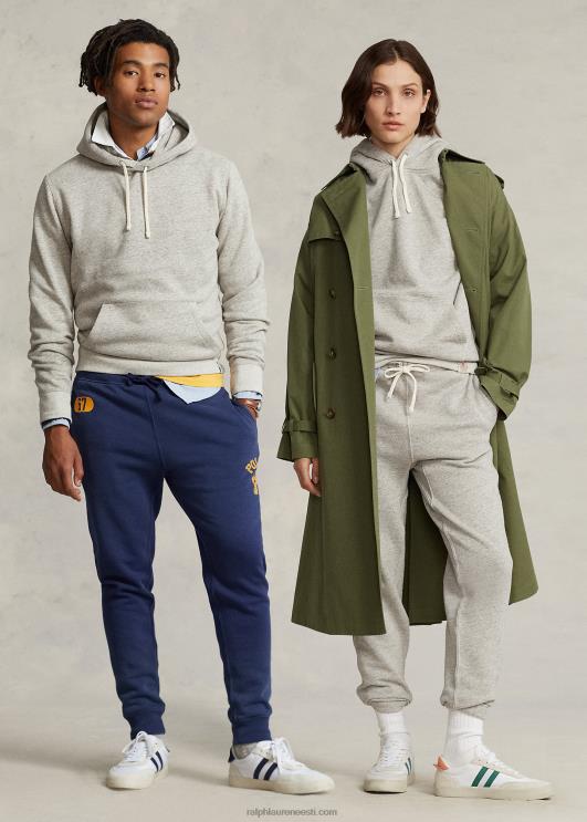 Ralph Lauren unisex fliisist kapuuts PR0V3406 loft kanarbik