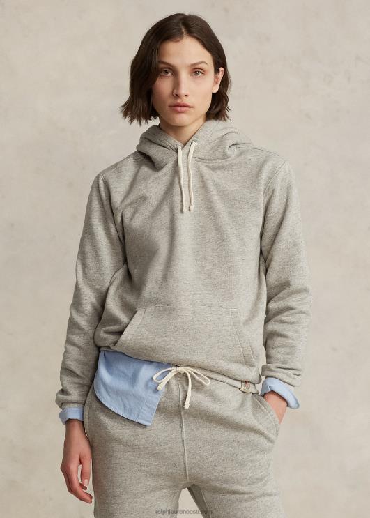 Ralph Lauren unisex fliisist kapuuts PR0V3406 loft kanarbik