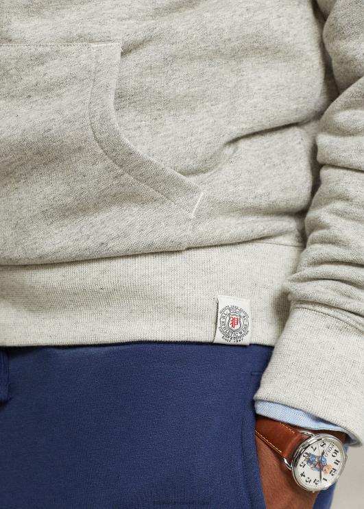 Ralph Lauren unisex fliisist kapuuts PR0V3406 loft kanarbik