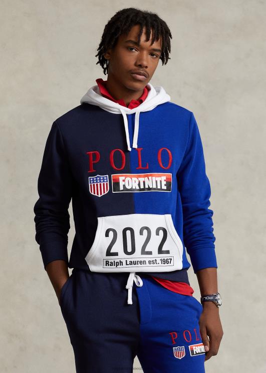 unisex polo ralph lauren x fortnite kapuuts PR0V1056 kruiisilaevastiku multi