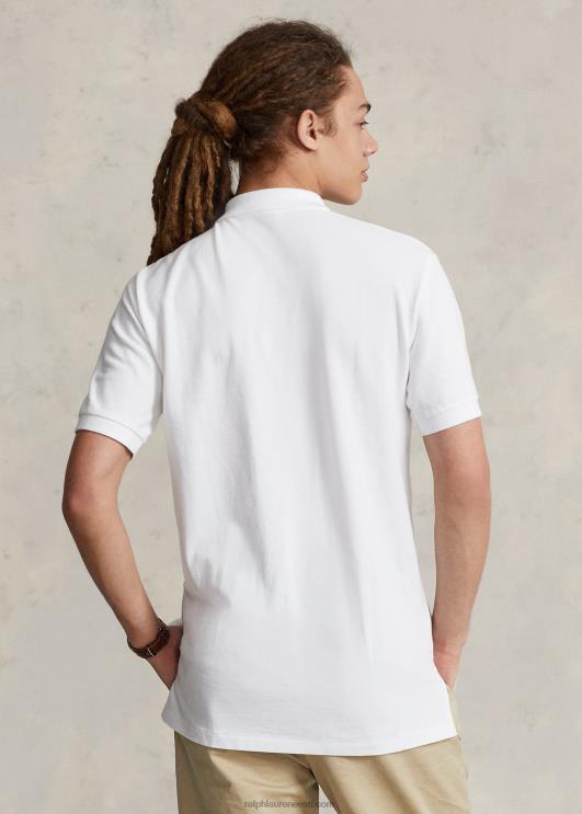 Ralph Lauren unisex originaal sobiv võrk polosärk PR0V3402 valge