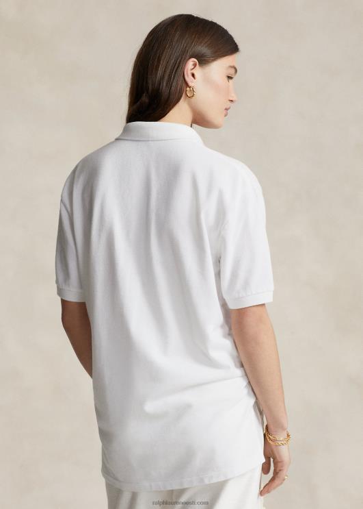 Ralph Lauren unisex originaal sobiv võrk polosärk PR0V3402 valge