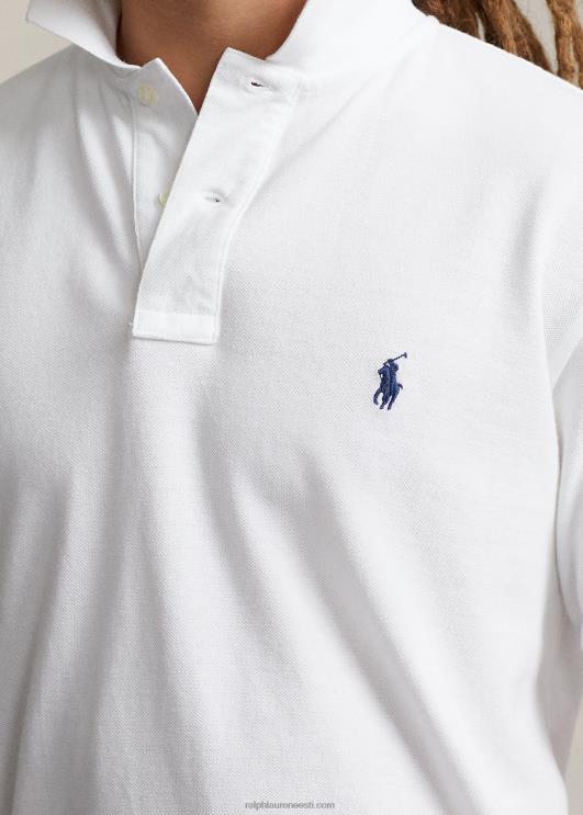 Ralph Lauren unisex originaal sobiv võrk polosärk PR0V3402 valge