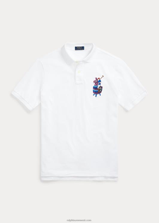 unisex polo ralph lauren x fortnite polosärk PR0V1221 valge