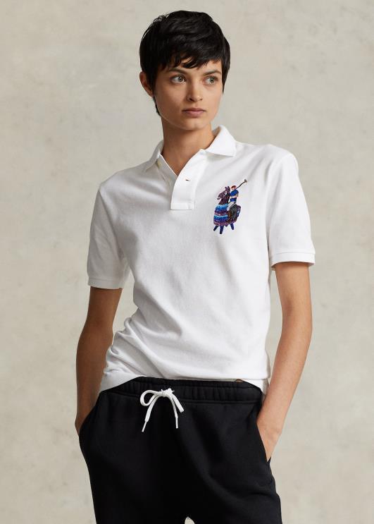 unisex polo ralph lauren x fortnite polosärk PR0V1221 valge
