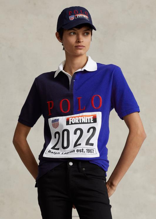 unisex polo ralph lauren x fortnite polosärk PR0V1227 kruiisilaevastiku multi