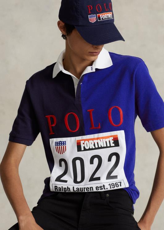 unisex polo ralph lauren x fortnite polosärk PR0V1227 kruiisilaevastiku multi