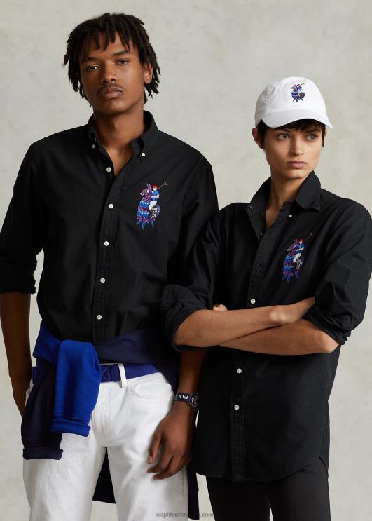 unisex polo ralph lauren x fortnite särk PR0V1072 must