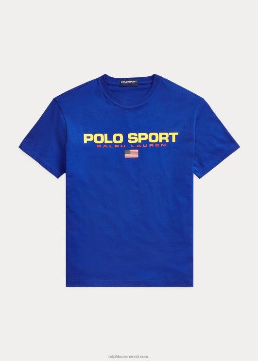 Ralph Lauren unisex klassikaline polo sport trikoo T-särk PR0V3415 safiirist täht