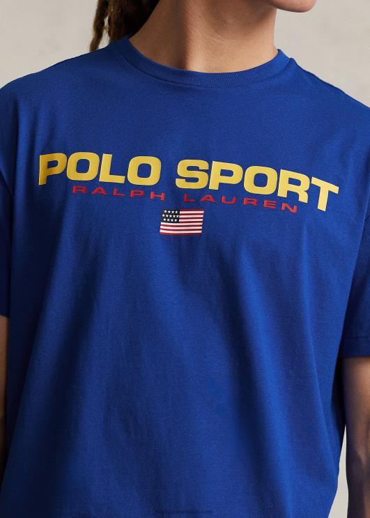 Ralph Lauren unisex klassikaline polo sport trikoo T-särk PR0V3415 safiirist täht