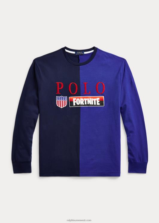 unisex polo ralph lauren x fortnite t-särk PR0V493 kruiisilaevastiku multi