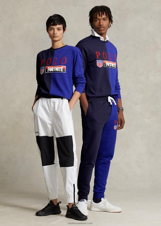 unisex polo ralph lauren x fortnite t-särk PR0V493 kruiisilaevastiku multi